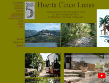 Tablet Screenshot of cincolunas.de